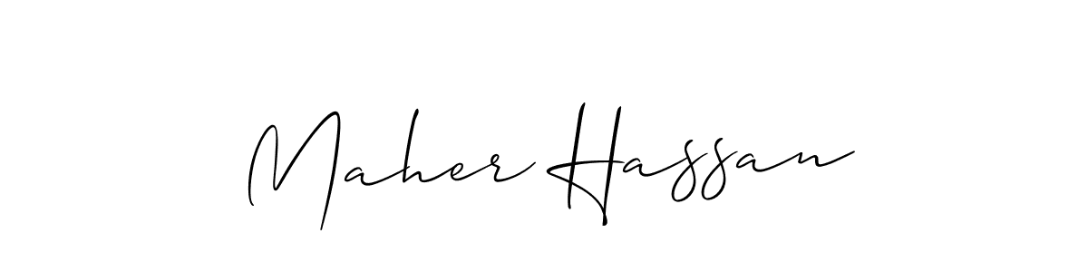 Check out images of Autograph of Maher Hassan name. Actor Maher Hassan Signature Style. Allison_Script is a professional sign style online. Maher Hassan signature style 2 images and pictures png