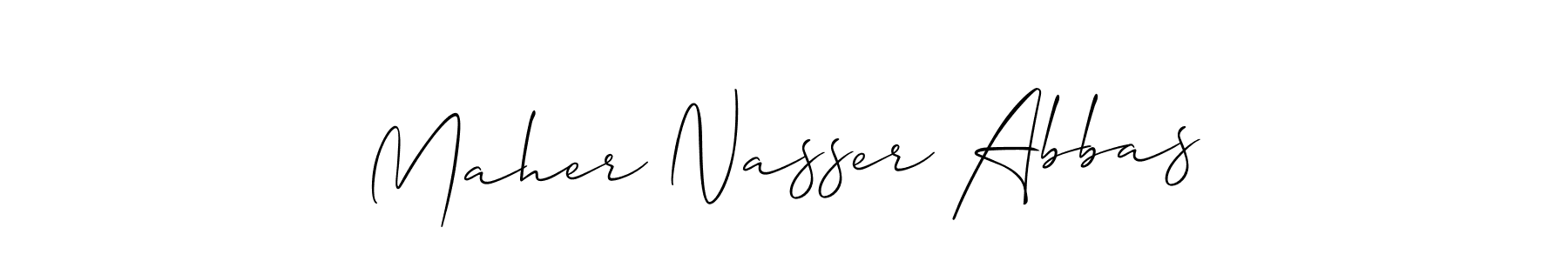 See photos of Maher Nasser Abbas official signature by Spectra . Check more albums & portfolios. Read reviews & check more about Allison_Script font. Maher Nasser Abbas signature style 2 images and pictures png