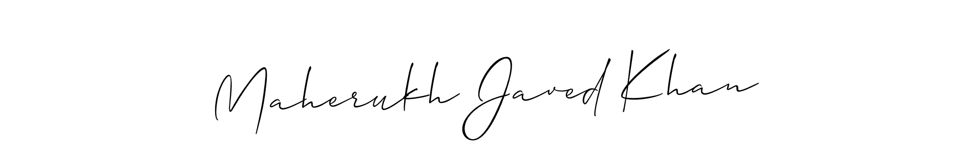You can use this online signature creator to create a handwritten signature for the name Maherukh Javed Khan. This is the best online autograph maker. Maherukh Javed Khan signature style 2 images and pictures png