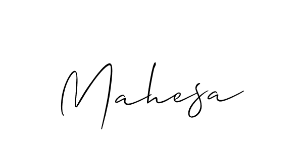 Mahesa stylish signature style. Best Handwritten Sign (Allison_Script) for my name. Handwritten Signature Collection Ideas for my name Mahesa. Mahesa signature style 2 images and pictures png