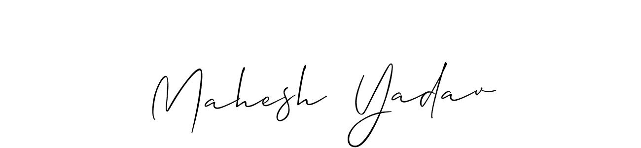 Make a beautiful signature design for name Mahesh  Yadav. Use this online signature maker to create a handwritten signature for free. Mahesh  Yadav signature style 2 images and pictures png
