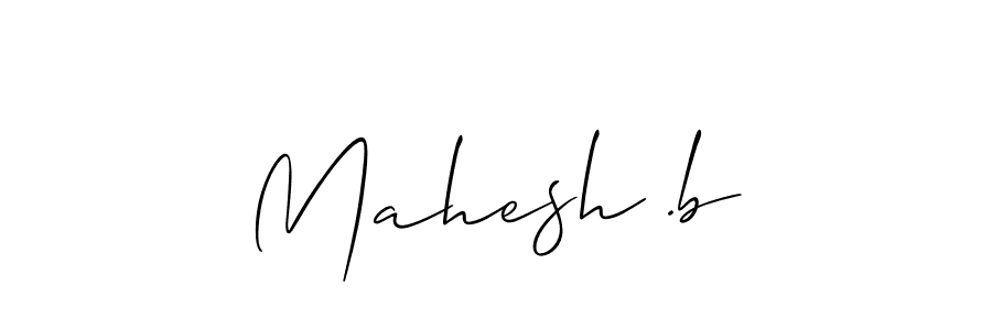 How to Draw Mahesh .b signature style? Allison_Script is a latest design signature styles for name Mahesh .b. Mahesh .b signature style 2 images and pictures png