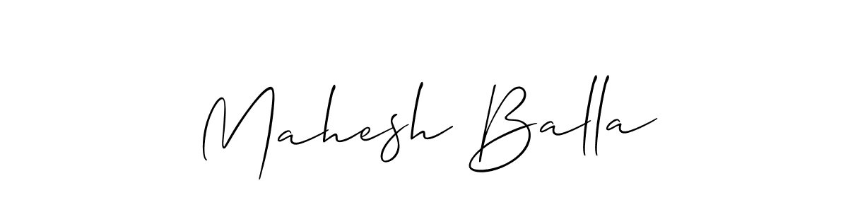 Make a beautiful signature design for name Mahesh Balla. Use this online signature maker to create a handwritten signature for free. Mahesh Balla signature style 2 images and pictures png
