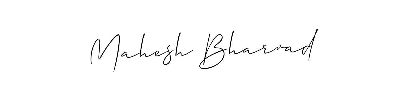 Similarly Allison_Script is the best handwritten signature design. Signature creator online .You can use it as an online autograph creator for name Mahesh Bharvad. Mahesh Bharvad signature style 2 images and pictures png