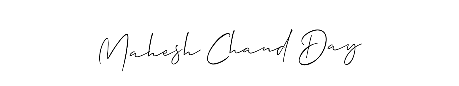 How to make Mahesh Chand Day signature? Allison_Script is a professional autograph style. Create handwritten signature for Mahesh Chand Day name. Mahesh Chand Day signature style 2 images and pictures png