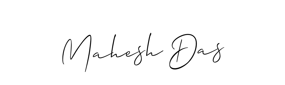 The best way (Allison_Script) to make a short signature is to pick only two or three words in your name. The name Mahesh Das include a total of six letters. For converting this name. Mahesh Das signature style 2 images and pictures png