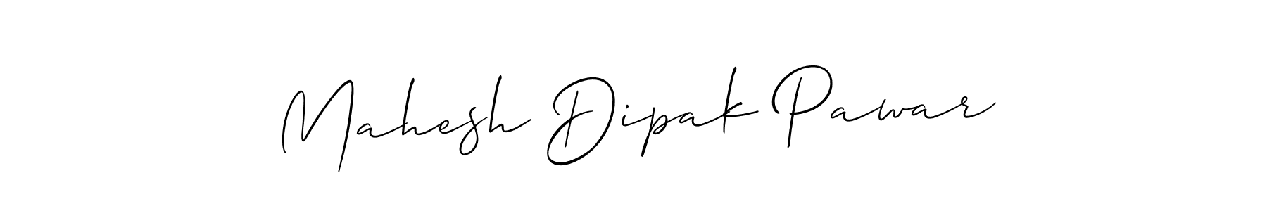 Similarly Allison_Script is the best handwritten signature design. Signature creator online .You can use it as an online autograph creator for name Mahesh Dipak Pawar. Mahesh Dipak Pawar signature style 2 images and pictures png
