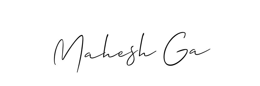 It looks lik you need a new signature style for name Mahesh Ga. Design unique handwritten (Allison_Script) signature with our free signature maker in just a few clicks. Mahesh Ga signature style 2 images and pictures png