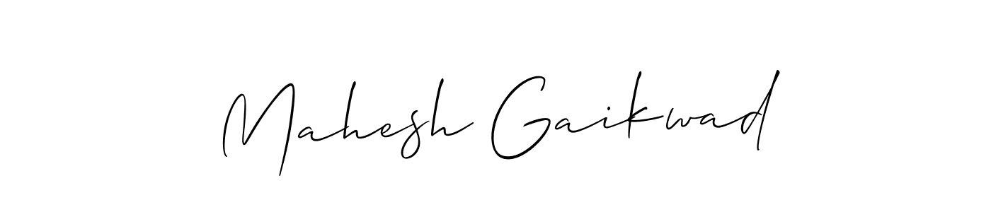 Make a beautiful signature design for name Mahesh Gaikwad. Use this online signature maker to create a handwritten signature for free. Mahesh Gaikwad signature style 2 images and pictures png