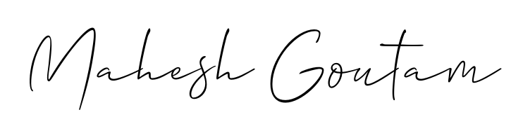 Make a beautiful signature design for name Mahesh Goutam. With this signature (Allison_Script) style, you can create a handwritten signature for free. Mahesh Goutam signature style 2 images and pictures png