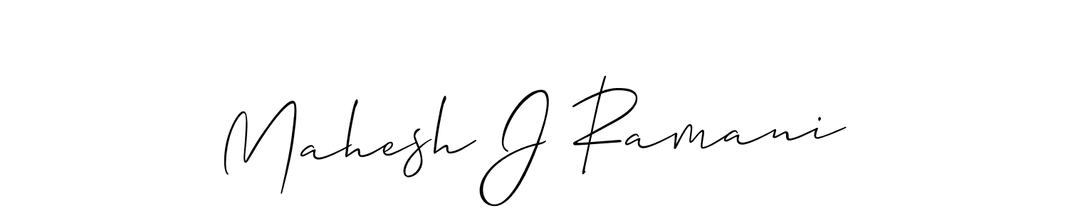 Also You can easily find your signature by using the search form. We will create Mahesh J Ramani name handwritten signature images for you free of cost using Allison_Script sign style. Mahesh J Ramani signature style 2 images and pictures png