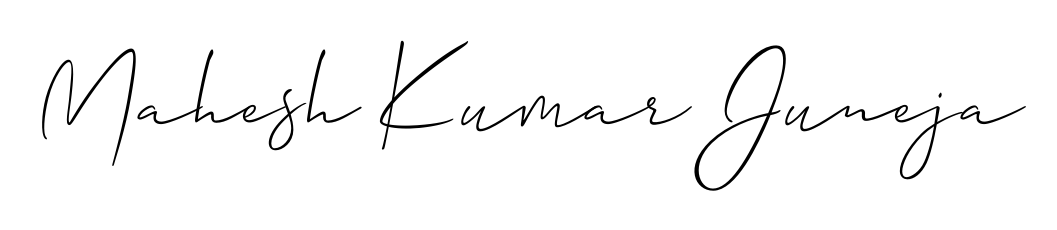 The Allison_Script font transforms the name Mahesh Kumar Juneja into an executive sign with sharp precision and distinguished character. Mahesh Kumar Juneja signature style 2 images and pictures png
