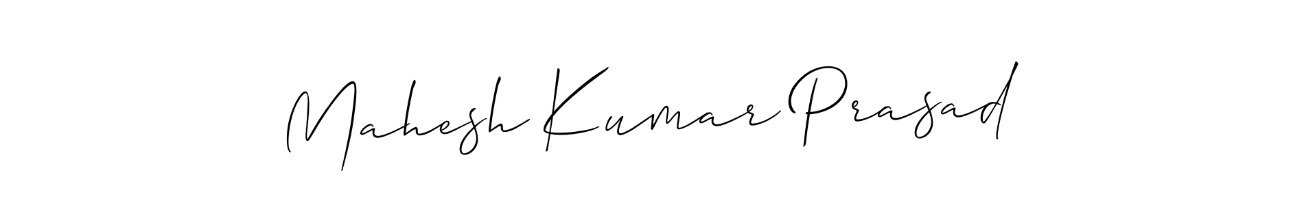 Mahesh Kumar Prasad stylish signature style. Best Handwritten Sign (Allison_Script) for my name. Handwritten Signature Collection Ideas for my name Mahesh Kumar Prasad. Mahesh Kumar Prasad signature style 2 images and pictures png