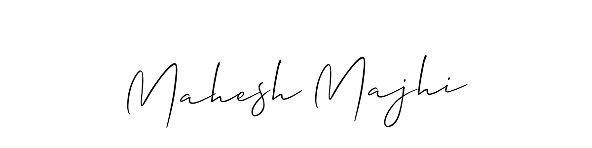 Create a beautiful signature design for name Mahesh Majhi. With this signature (Allison_Script) fonts, you can make a handwritten signature for free. Mahesh Majhi signature style 2 images and pictures png