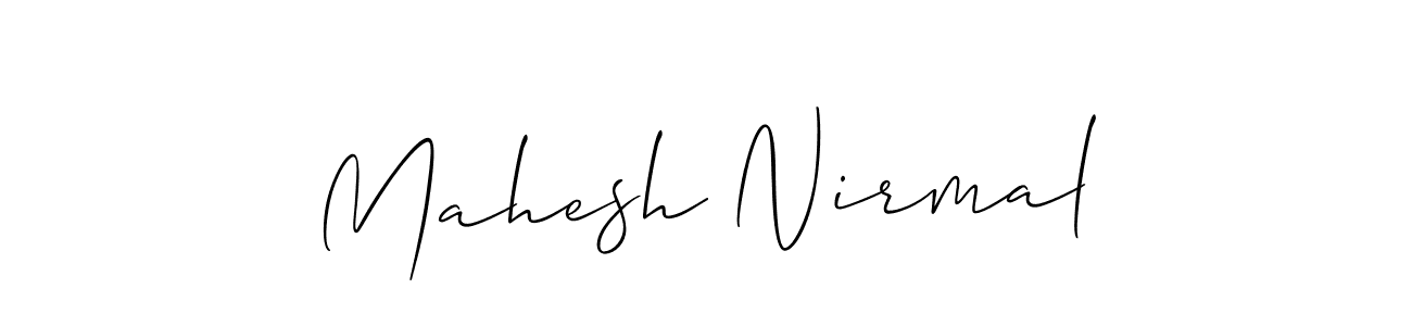 Check out images of Autograph of Mahesh Nirmal name. Actor Mahesh Nirmal Signature Style. Allison_Script is a professional sign style online. Mahesh Nirmal signature style 2 images and pictures png