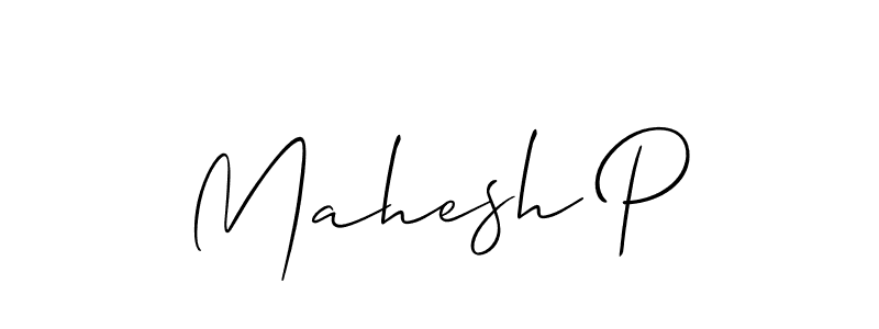 Once you've used our free online signature maker to create your best signature Allison_Script style, it's time to enjoy all of the benefits that Mahesh P name signing documents. Mahesh P signature style 2 images and pictures png