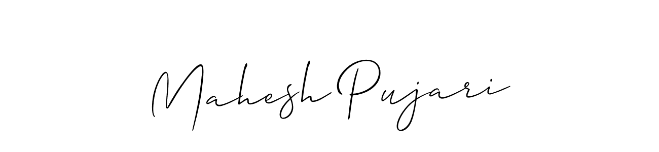 Once you've used our free online signature maker to create your best signature Allison_Script style, it's time to enjoy all of the benefits that Mahesh Pujari name signing documents. Mahesh Pujari signature style 2 images and pictures png