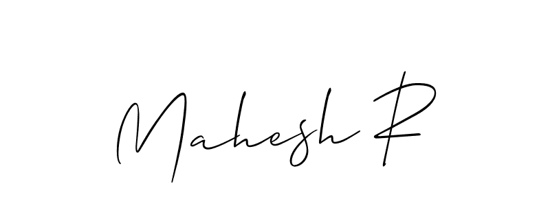 Similarly Allison_Script is the best handwritten signature design. Signature creator online .You can use it as an online autograph creator for name Mahesh R. Mahesh R signature style 2 images and pictures png