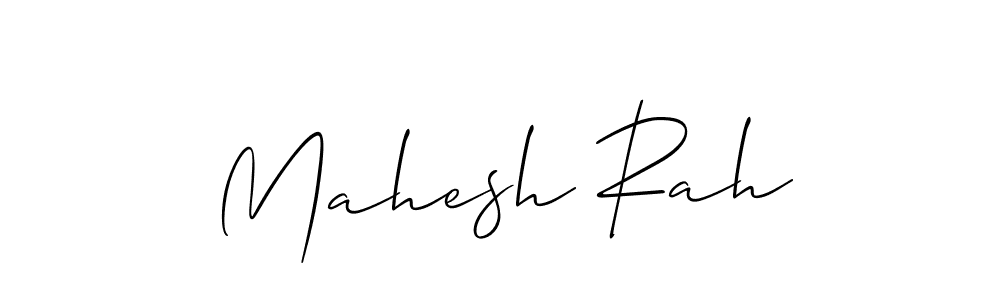 How to Draw Mahesh Rah signature style? Allison_Script is a latest design signature styles for name Mahesh Rah. Mahesh Rah signature style 2 images and pictures png