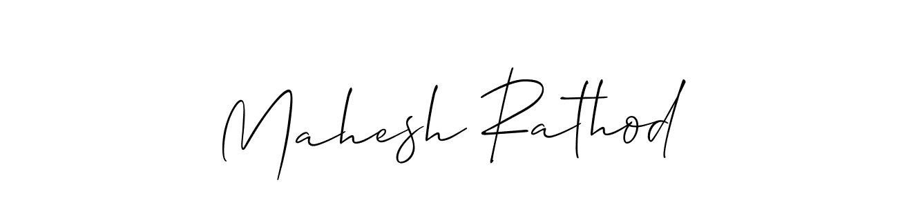 Mahesh Rathod stylish signature style. Best Handwritten Sign (Allison_Script) for my name. Handwritten Signature Collection Ideas for my name Mahesh Rathod. Mahesh Rathod signature style 2 images and pictures png