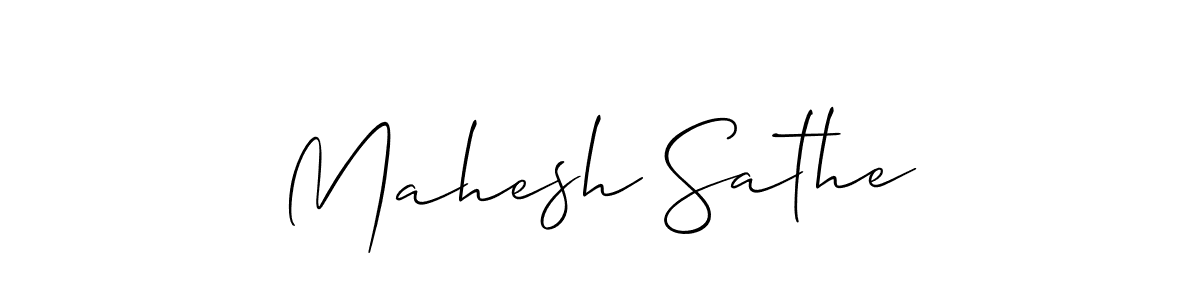 Best and Professional Signature Style for Mahesh Sathe. Allison_Script Best Signature Style Collection. Mahesh Sathe signature style 2 images and pictures png