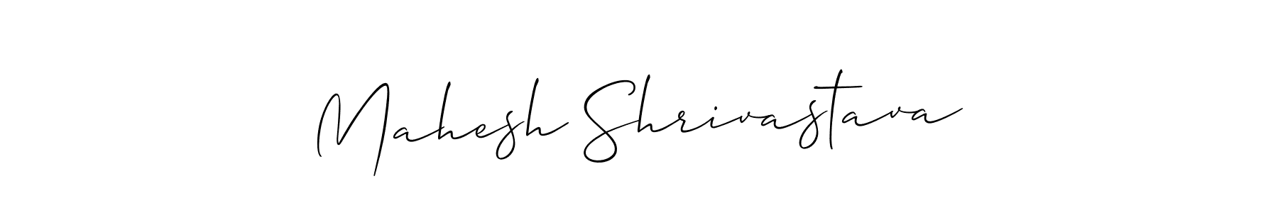 Make a short Mahesh Shrivastava signature style. Manage your documents anywhere anytime using Allison_Script. Create and add eSignatures, submit forms, share and send files easily. Mahesh Shrivastava signature style 2 images and pictures png