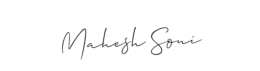 Best and Professional Signature Style for Mahesh Soni. Allison_Script Best Signature Style Collection. Mahesh Soni signature style 2 images and pictures png