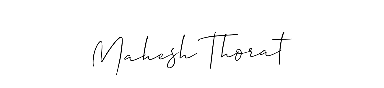 How to make Mahesh Thorat signature? Allison_Script is a professional autograph style. Create handwritten signature for Mahesh Thorat name. Mahesh Thorat signature style 2 images and pictures png