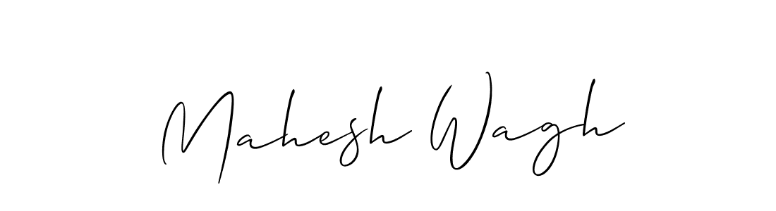 Mahesh Wagh stylish signature style. Best Handwritten Sign (Allison_Script) for my name. Handwritten Signature Collection Ideas for my name Mahesh Wagh. Mahesh Wagh signature style 2 images and pictures png