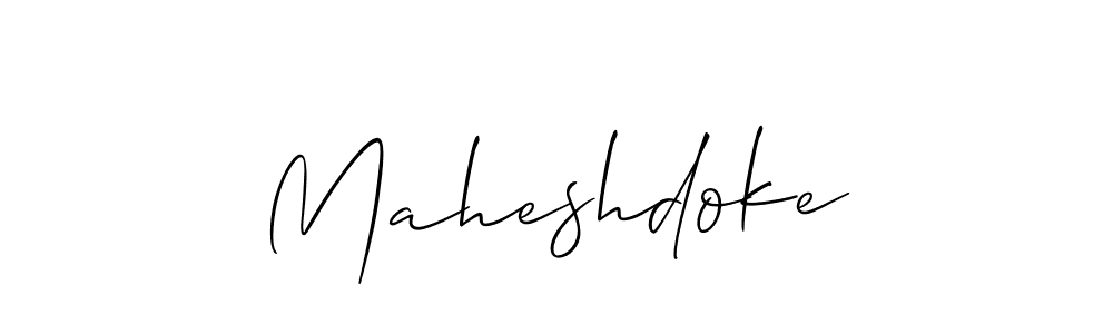 How to Draw Maheshdoke signature style? Allison_Script is a latest design signature styles for name Maheshdoke. Maheshdoke signature style 2 images and pictures png