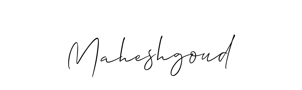 if you are searching for the best signature style for your name Maheshgoud. so please give up your signature search. here we have designed multiple signature styles  using Allison_Script. Maheshgoud signature style 2 images and pictures png
