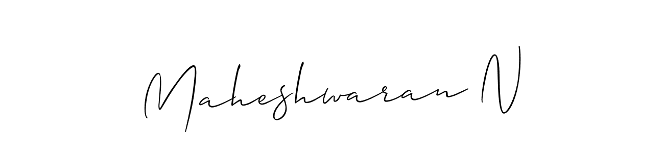 You can use this online signature creator to create a handwritten signature for the name Maheshwaran N. This is the best online autograph maker. Maheshwaran N signature style 2 images and pictures png