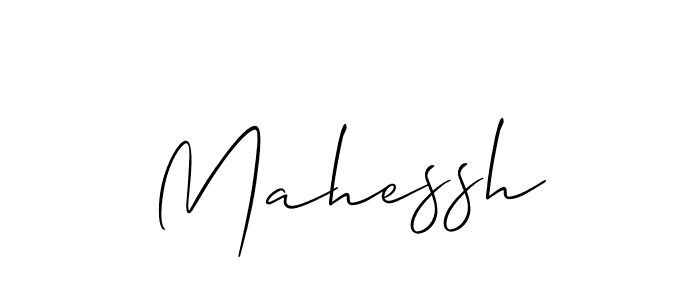 The best way (Allison_Script) to make a short signature is to pick only two or three words in your name. The name Mahessh include a total of six letters. For converting this name. Mahessh signature style 2 images and pictures png