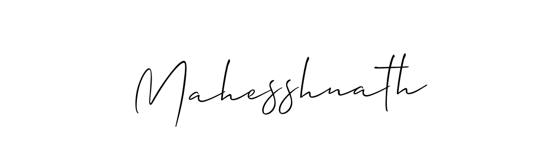 The best way (Allison_Script) to make a short signature is to pick only two or three words in your name. The name Mahesshnath include a total of six letters. For converting this name. Mahesshnath signature style 2 images and pictures png