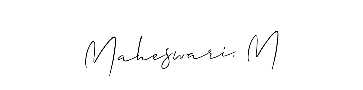 Here are the top 10 professional signature styles for the name Maheswari. M. These are the best autograph styles you can use for your name. Maheswari. M signature style 2 images and pictures png