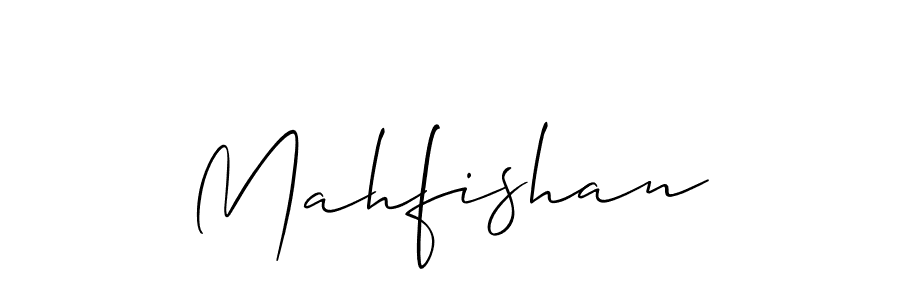 Also we have Mahfishan name is the best signature style. Create professional handwritten signature collection using Allison_Script autograph style. Mahfishan signature style 2 images and pictures png
