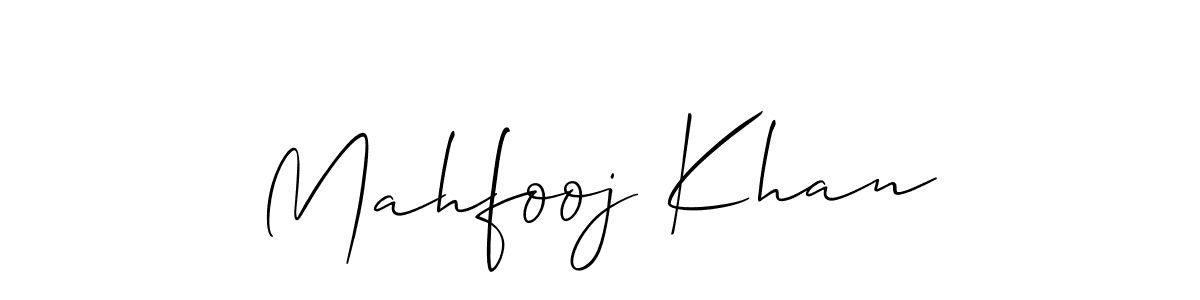 You can use this online signature creator to create a handwritten signature for the name Mahfooj Khan. This is the best online autograph maker. Mahfooj Khan signature style 2 images and pictures png