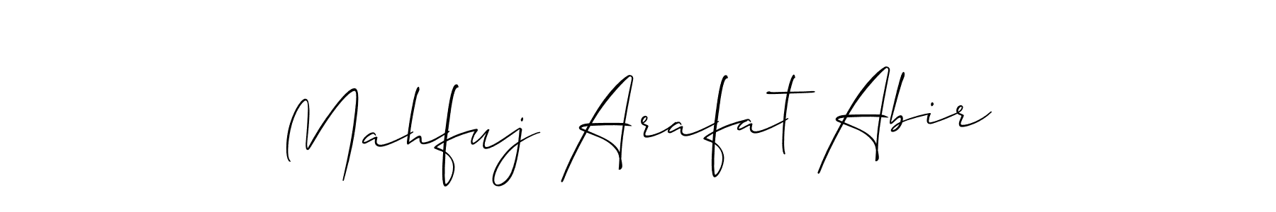 Once you've used our free online signature maker to create your best signature Allison_Script style, it's time to enjoy all of the benefits that Mahfuj Arafat Abir name signing documents. Mahfuj Arafat Abir signature style 2 images and pictures png