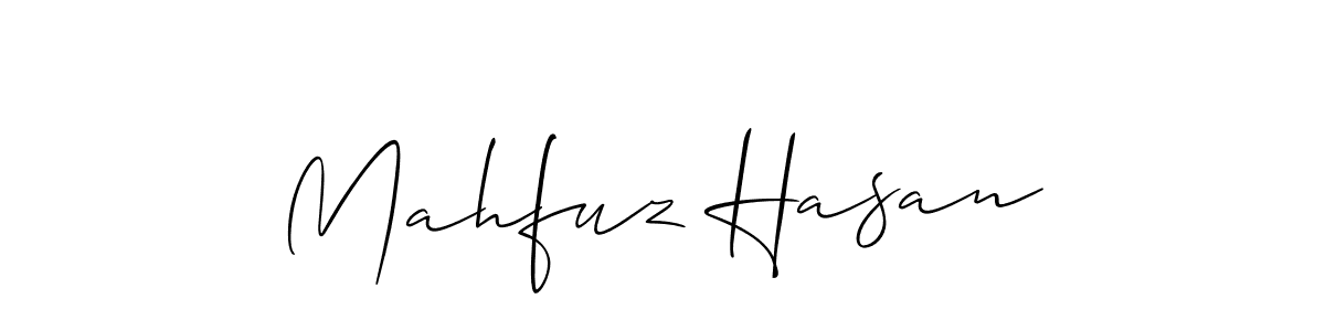 This is the best signature style for the Mahfuz Hasan name. Also you like these signature font (Allison_Script). Mix name signature. Mahfuz Hasan signature style 2 images and pictures png