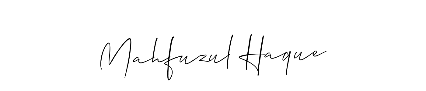 Make a short Mahfuzul Haque signature style. Manage your documents anywhere anytime using Allison_Script. Create and add eSignatures, submit forms, share and send files easily. Mahfuzul Haque signature style 2 images and pictures png