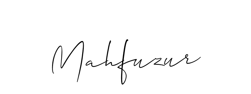 Also You can easily find your signature by using the search form. We will create Mahfuzur name handwritten signature images for you free of cost using Allison_Script sign style. Mahfuzur signature style 2 images and pictures png