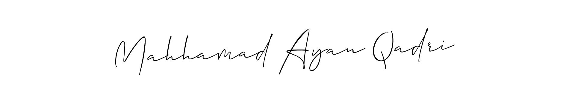 Here are the top 10 professional signature styles for the name Mahhamad Ayan Qadri. These are the best autograph styles you can use for your name. Mahhamad Ayan Qadri signature style 2 images and pictures png