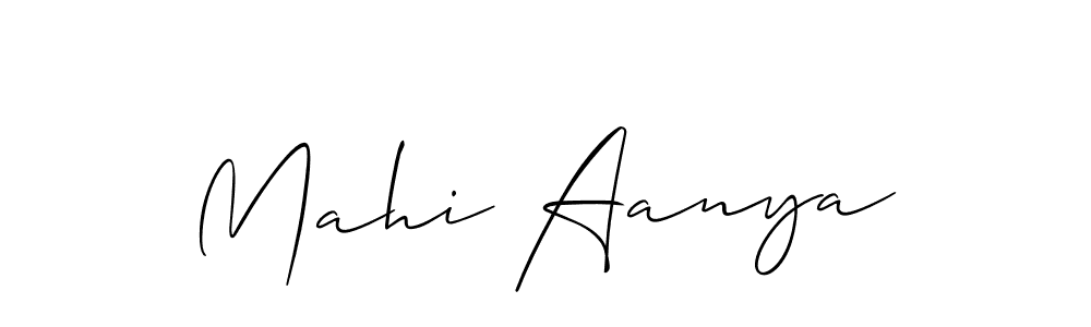 You can use this online signature creator to create a handwritten signature for the name Mahi Aanya. This is the best online autograph maker. Mahi Aanya signature style 2 images and pictures png