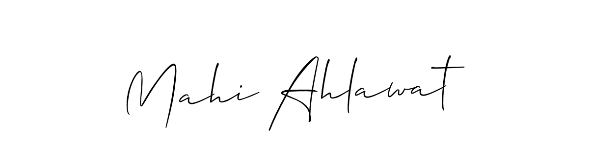 if you are searching for the best signature style for your name Mahi Ahlawat. so please give up your signature search. here we have designed multiple signature styles  using Allison_Script. Mahi Ahlawat signature style 2 images and pictures png