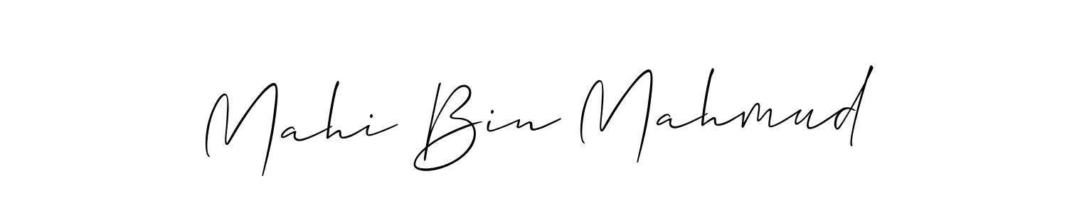 How to Draw Mahi Bin Mahmud signature style? Allison_Script is a latest design signature styles for name Mahi Bin Mahmud. Mahi Bin Mahmud signature style 2 images and pictures png