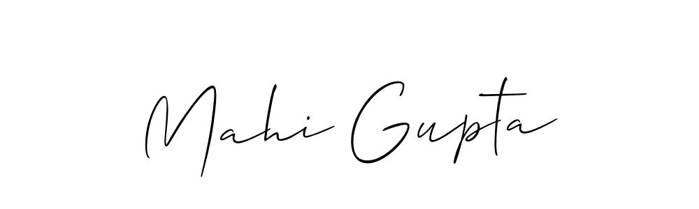 if you are searching for the best signature style for your name Mahi Gupta. so please give up your signature search. here we have designed multiple signature styles  using Allison_Script. Mahi Gupta signature style 2 images and pictures png