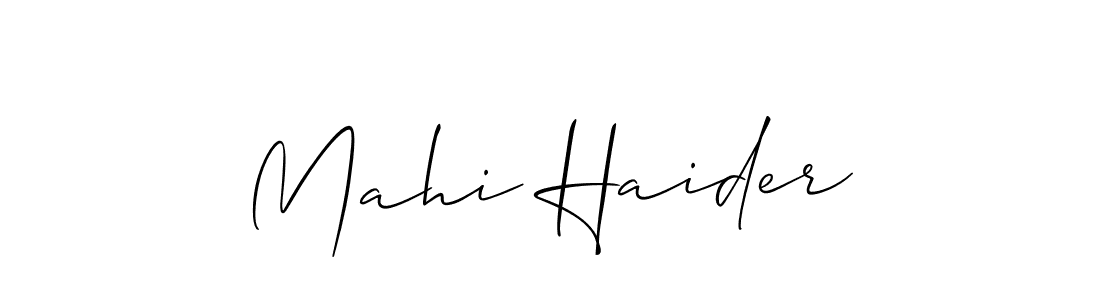 See photos of Mahi Haider official signature by Spectra . Check more albums & portfolios. Read reviews & check more about Allison_Script font. Mahi Haider signature style 2 images and pictures png