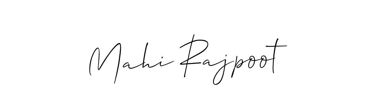 Here are the top 10 professional signature styles for the name Mahi Rajpoot. These are the best autograph styles you can use for your name. Mahi Rajpoot signature style 2 images and pictures png