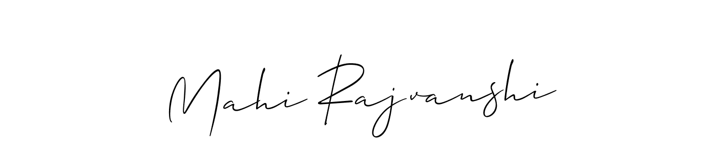 How to Draw Mahi Rajvanshi signature style? Allison_Script is a latest design signature styles for name Mahi Rajvanshi. Mahi Rajvanshi signature style 2 images and pictures png