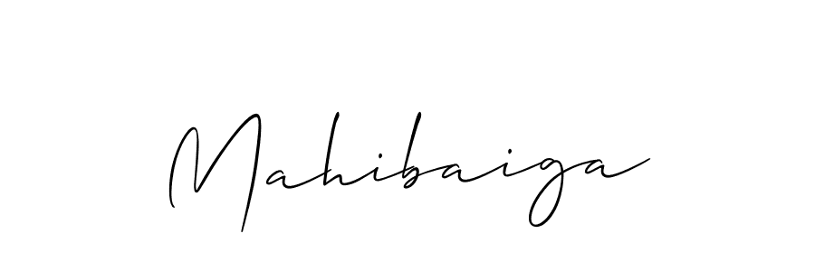 The best way (Allison_Script) to make a short signature is to pick only two or three words in your name. The name Mahibaiga include a total of six letters. For converting this name. Mahibaiga signature style 2 images and pictures png